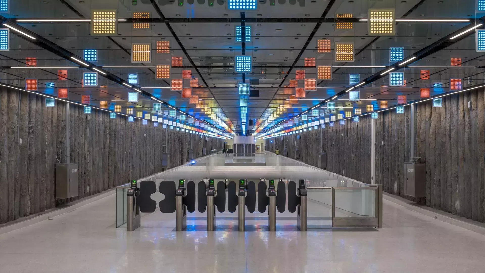 “Lucy in the Sky” by Erwin Redl, 2021, Central Subway: Union Square Market Station