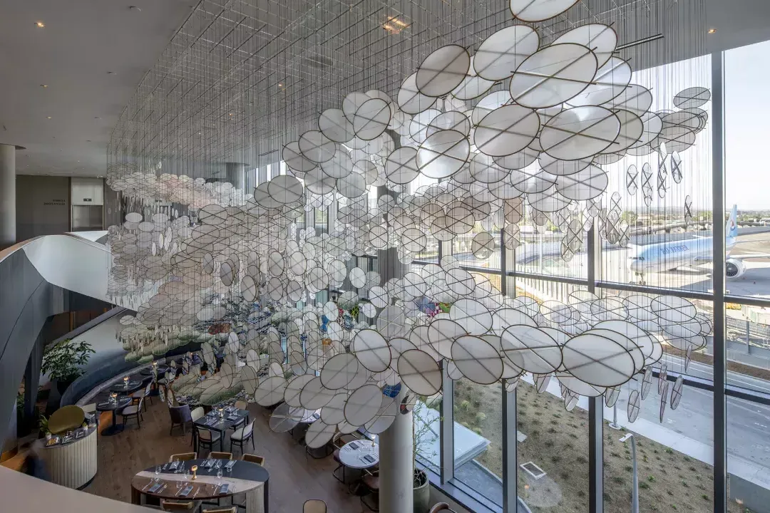 Jacob Hashimoto at the Grand Hyatt at SFO