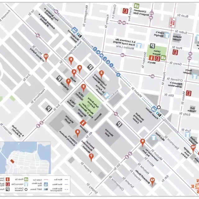 Mapa do Explorador de Artes e Cultura